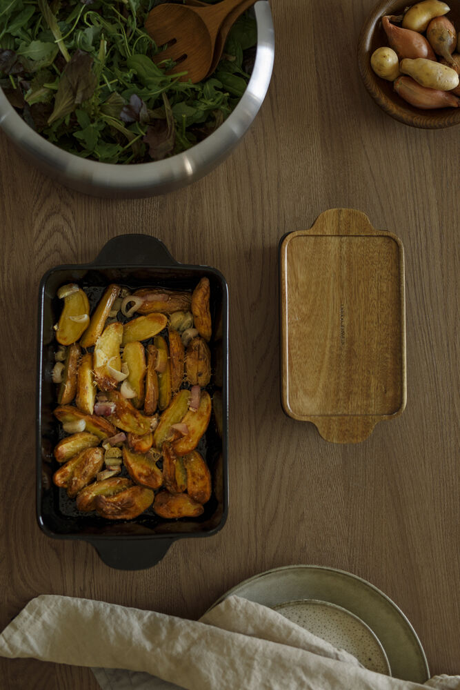 Orrefors Jernverk Gratiinivuokasetti, 2 kpl, kierrätettyä kivitavaraa - Image 6