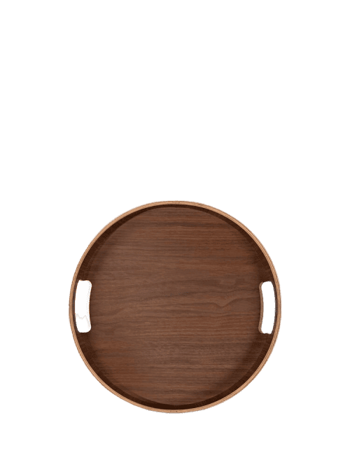 Sagaform Hanna Pyöreä Tarjotin Ruskea