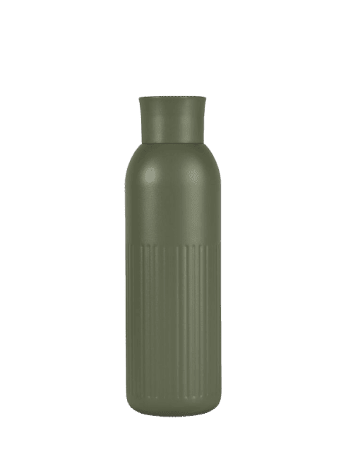 Sagaform Tekla Push Termospullo Vihreä