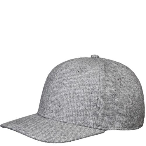 MPH Dare Wool MIX PRE Curved Lippalakki Meleerattu Vaaleanharmaa