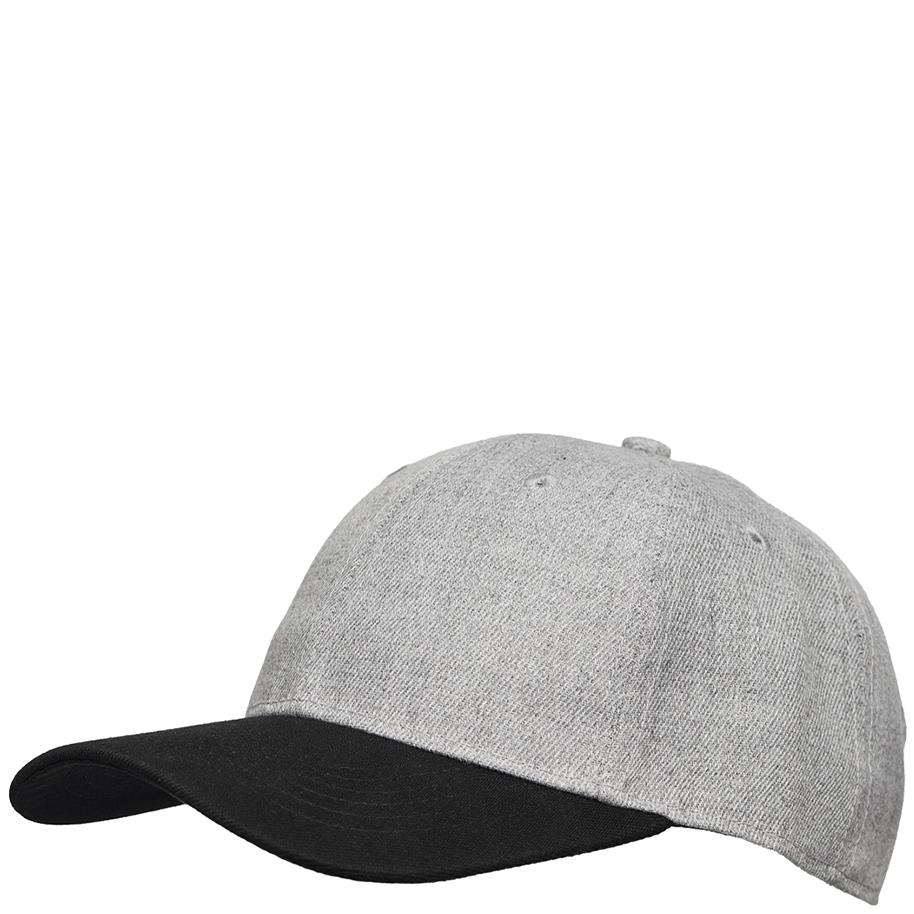 MPH Hockey Lippalakki Meleerattu Vaaleanharmaa / Musta