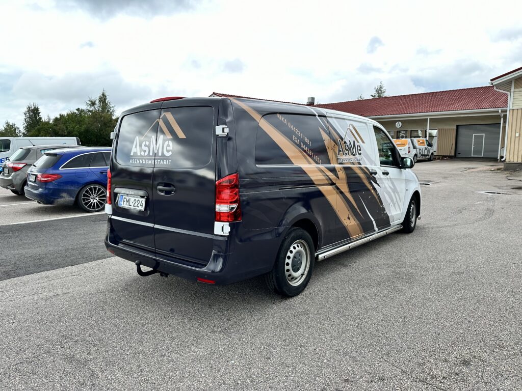 AsMe Asennusmestarit Mercedes teippaus