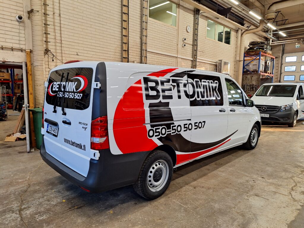 Betomik Mercedes Vito teippaus
