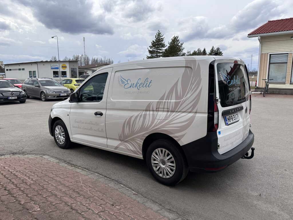 Enkelit Volkswagen Caddy teippaus