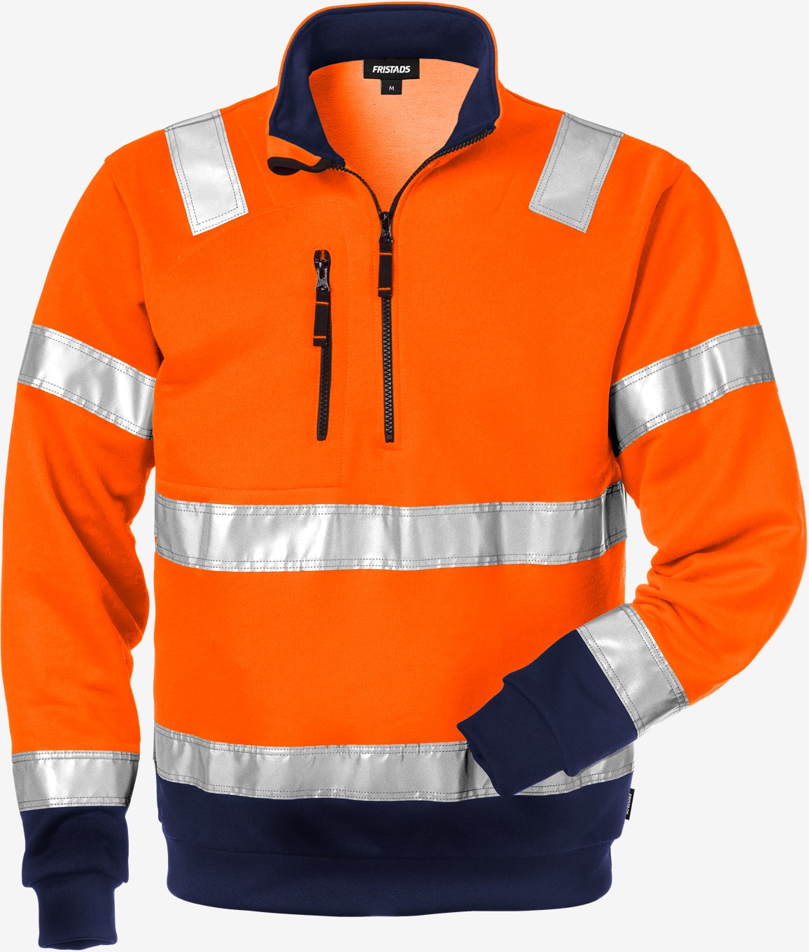 Fristads High VIS Collegepaita Puoliketjulla LK 3 728 SHV - Image 3