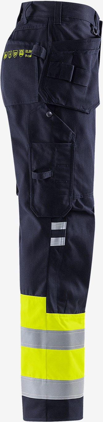 Fristads Flamestat High VIS Rakentajan Housut LK 1 2074 ATHS - Image 4