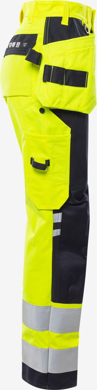 Fristads Flamestat High VIS Rakentajan Housut LK 2 2775 ATHS Naisten - Image 4