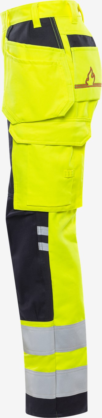 Fristads Flamestat High VIS Rakentajan Housut LK 2 2775 ATHS Naisten - Image 3