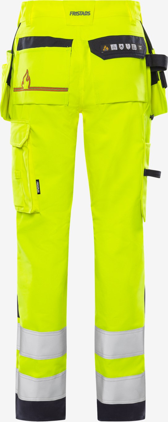 Fristads Flamestat High VIS Rakentajan Housut LK 2 2775 ATHS Naisten - Image 2
