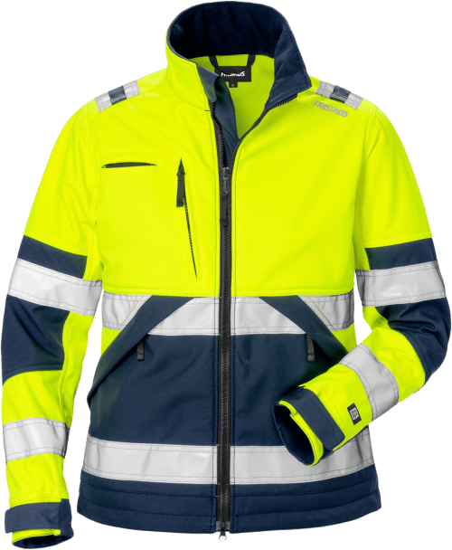 Fristads High VIS Softshell Takki LK 2 4183 WYH Naisten
