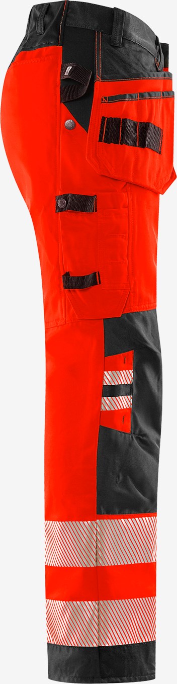 Fristads High VIS Rakentajan Stretch Housut LK 2 2707 PLU - Image 14