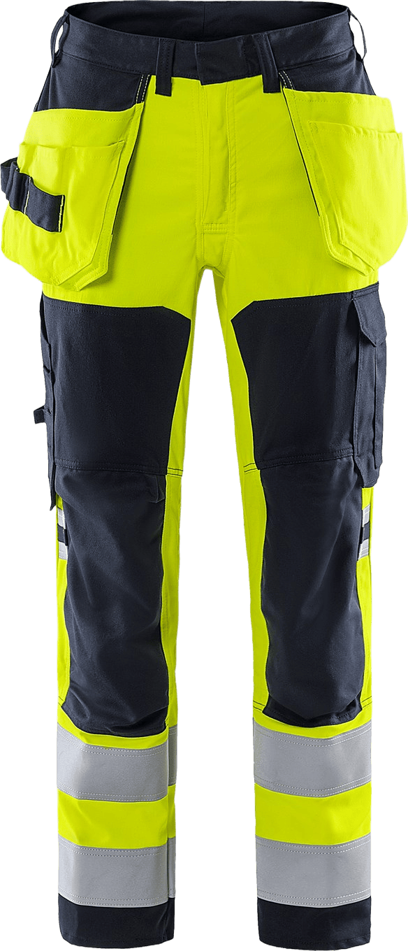 Fristads Flamestat High VIS Rakentajan Stretch Housut LK 2 2167 ATHF