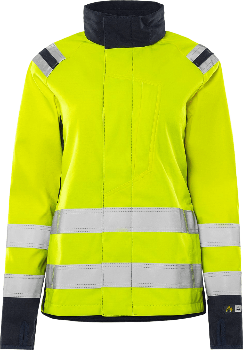Fristads Flamestat High VIS Stretch Softshell Takki LK 3 4076 FSS Naisten