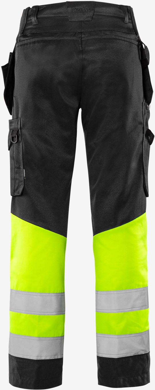 Fristads High VIS Green Rakentajan Housut LK 1 2640 GPLU - Image 8