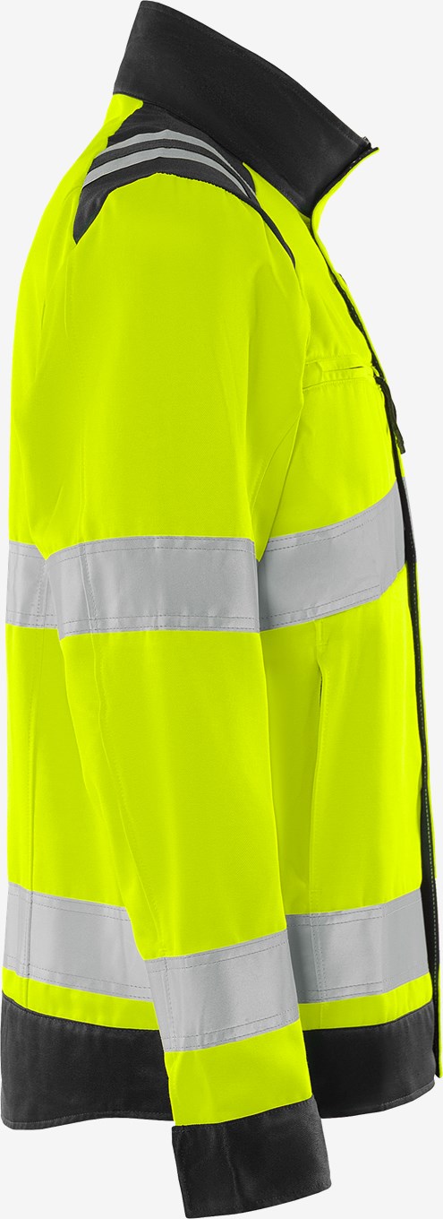 Fristads High VIS Green Takki LK 3 4067 GPLU - Image 10