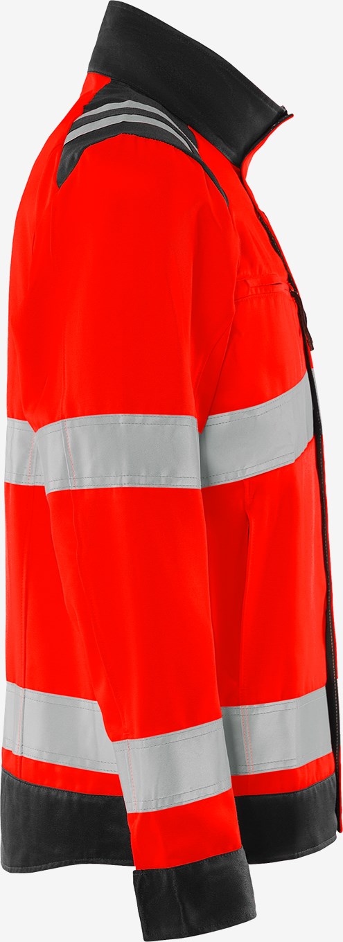 Fristads High VIS Green Takki LK 3 4067 GPLU - Image 4