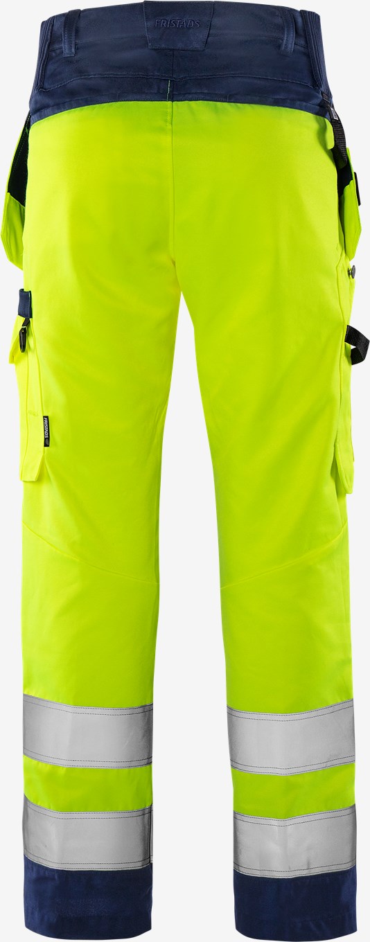 Fristads High VIS Green Rakentajan Housut LK 2 2641 GPLU - Image 11