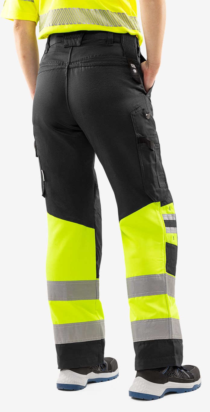 Fristads High VIS Green Housut LK 1 2652 GPLU Naisten - Image 13