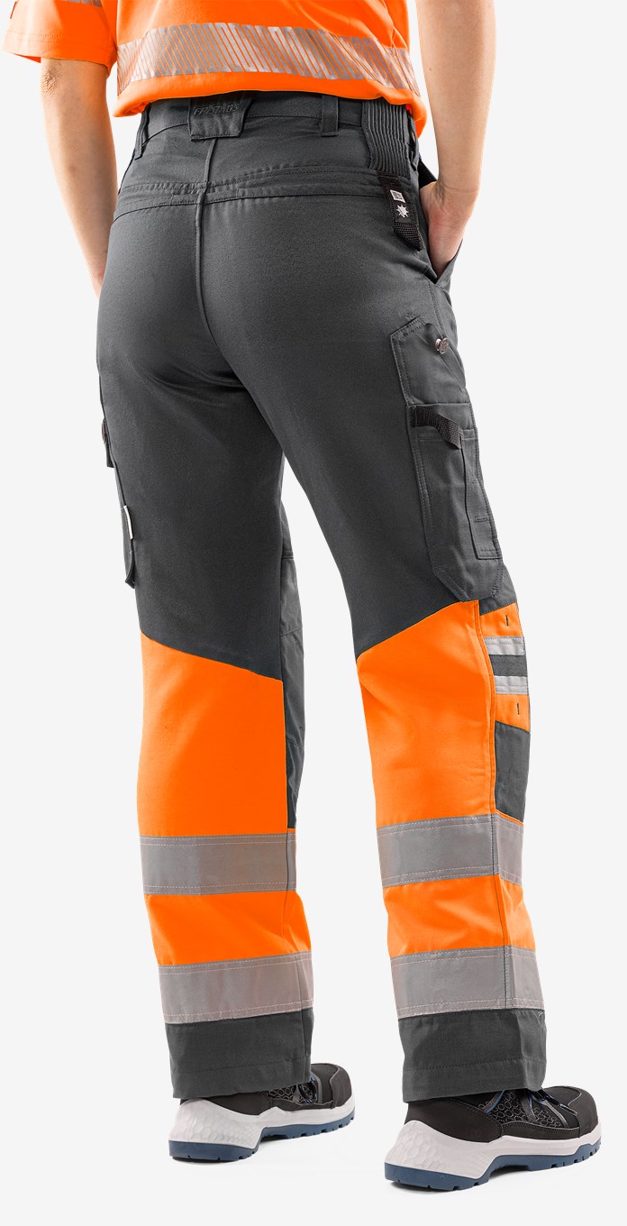 Fristads High VIS Green Housut LK 1 2652 GPLU Naisten - Image 17
