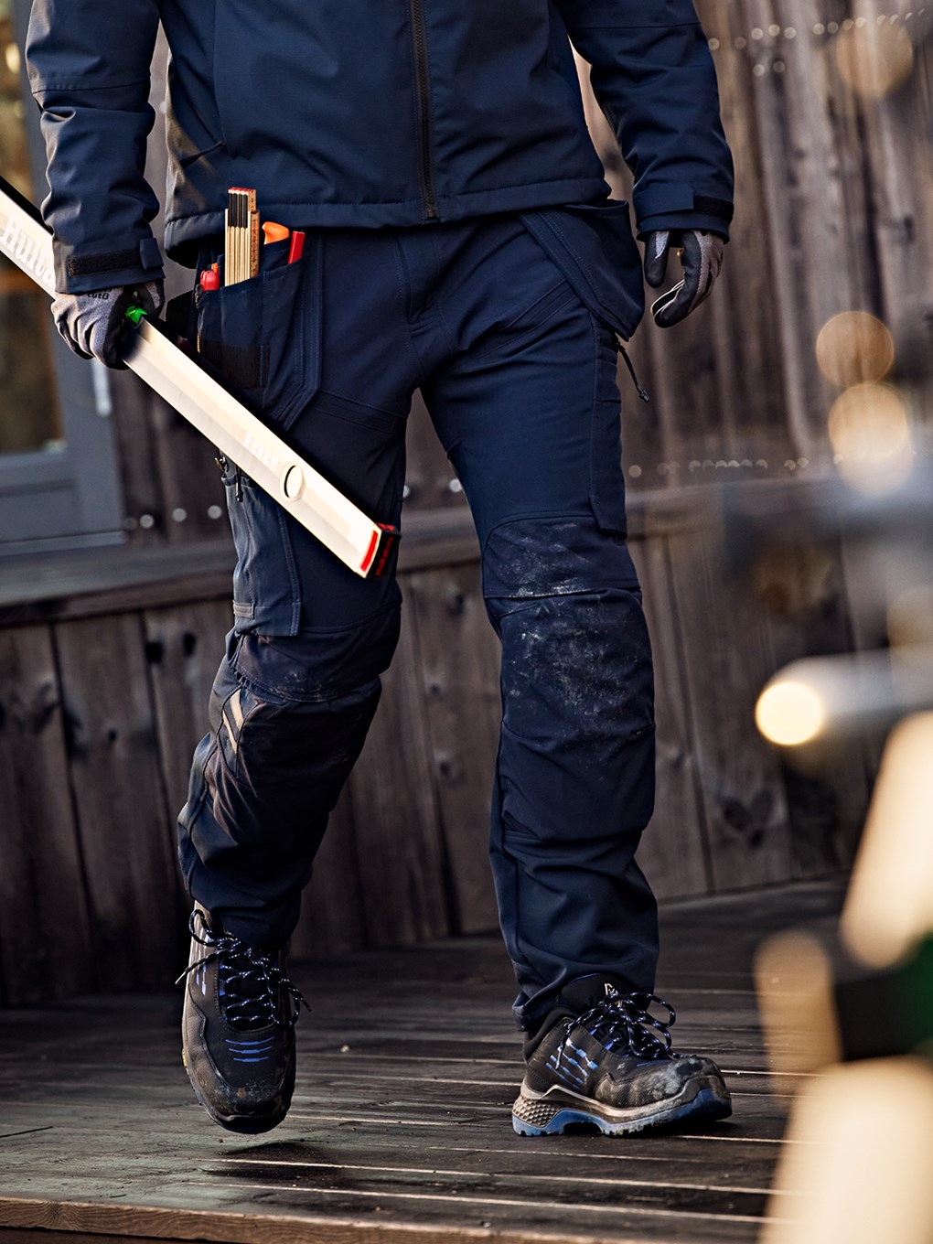 Fristads Rakentajan Stretch Housut 2596 GLWS - Image 11