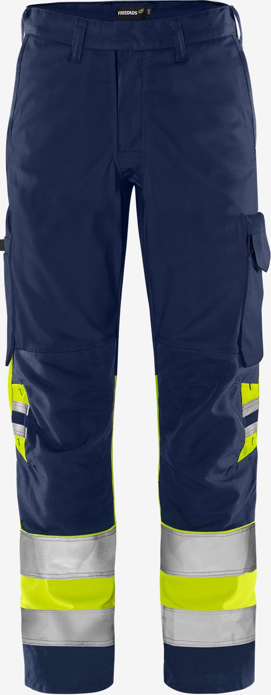 Fristads High VIS Green Housut LK 1 2649 GPLU - Image 4