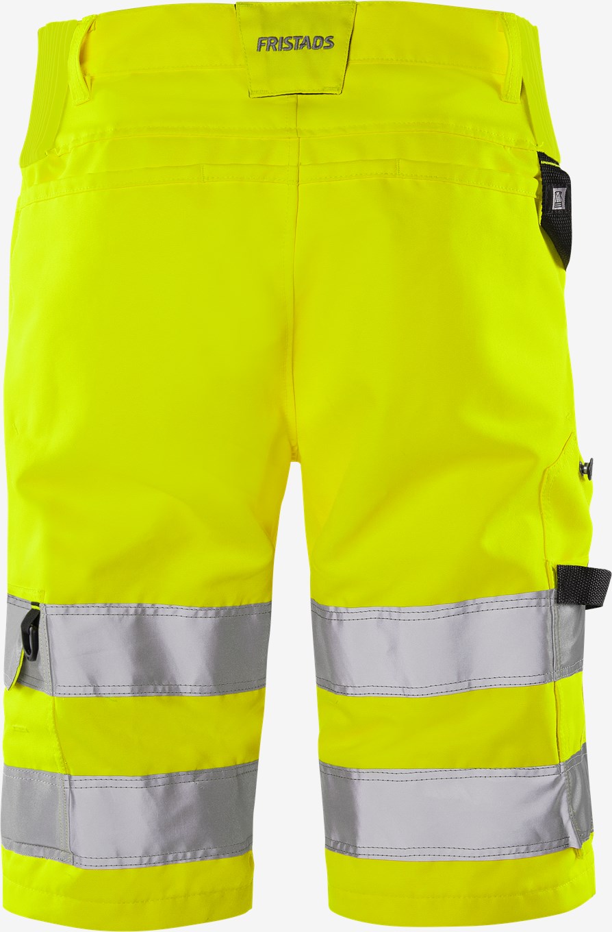Fristads High VIS Green Shortsit LK 2 2650 GPLU - Image 2