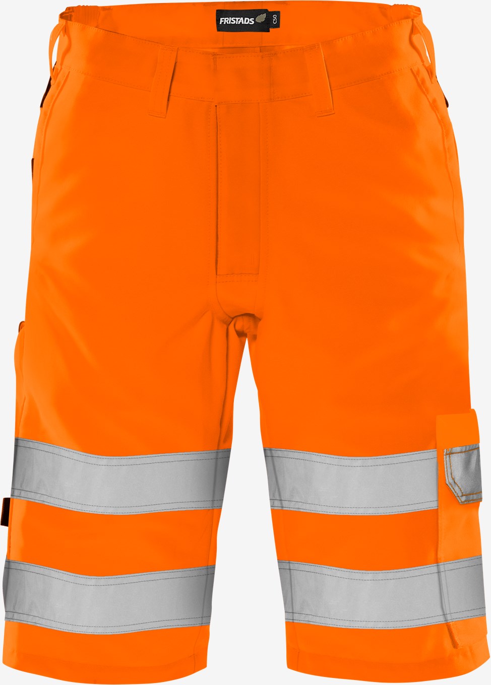 Fristads High VIS Green Shortsit LK 2 2650 GPLU - Image 3