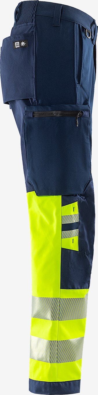 Fristads High VIS Green Stretch Housut LK 1 2647 GSTP - Image 4