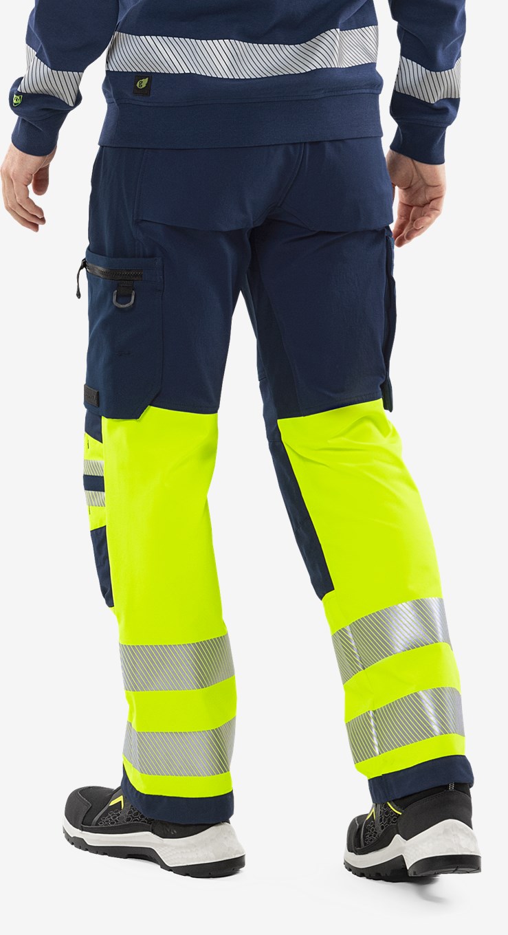 Fristads High VIS Green Stretch Housut LK 1 2647 GSTP - Image 6