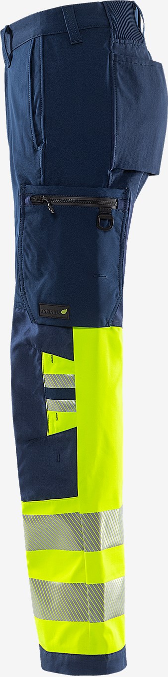 Fristads High VIS Green Stretch Housut LK 1 2647 GSTP - Image 3