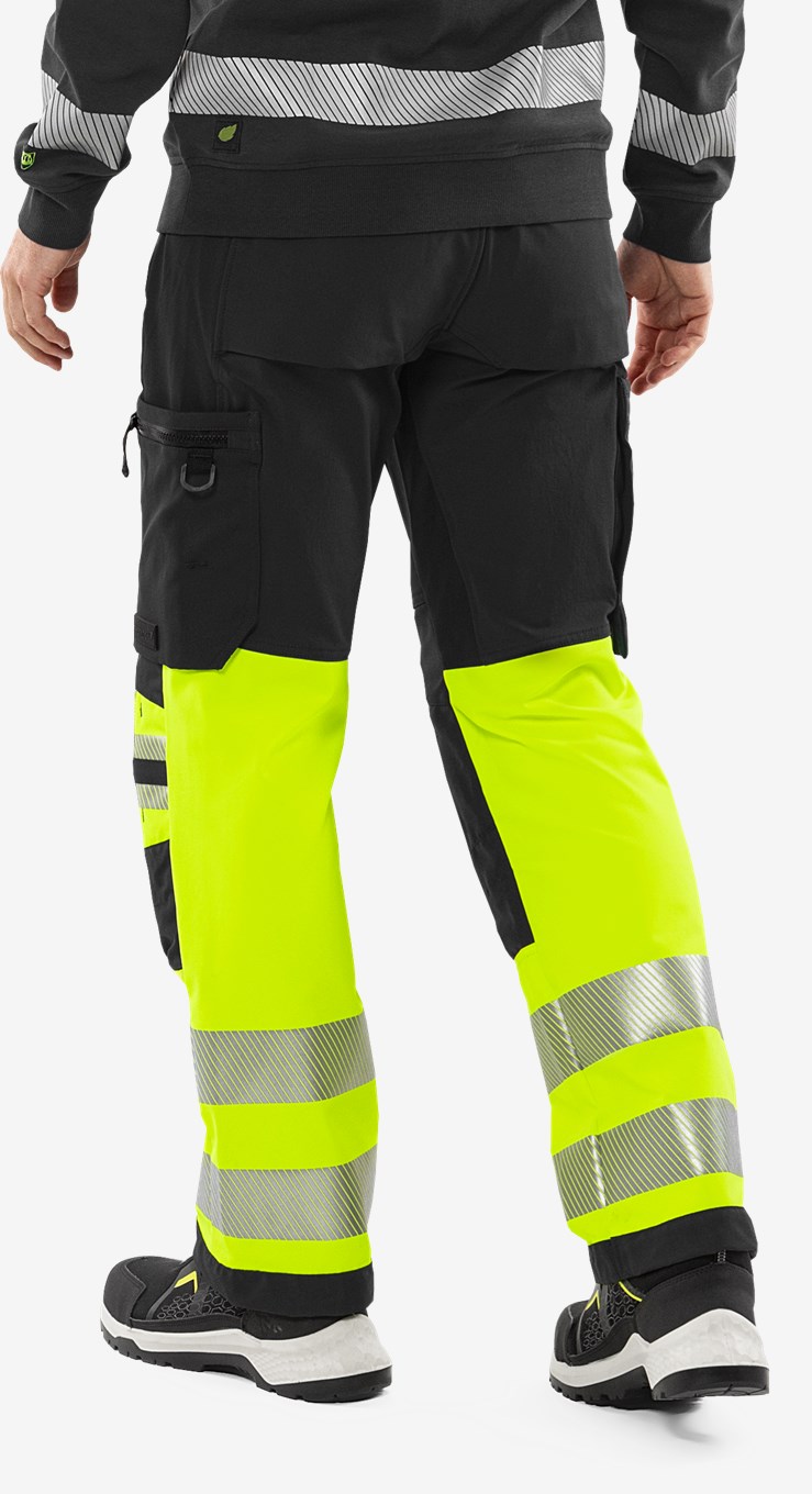 Fristads High VIS Green Stretch Housut LK 1 2647 GSTP - Image 16
