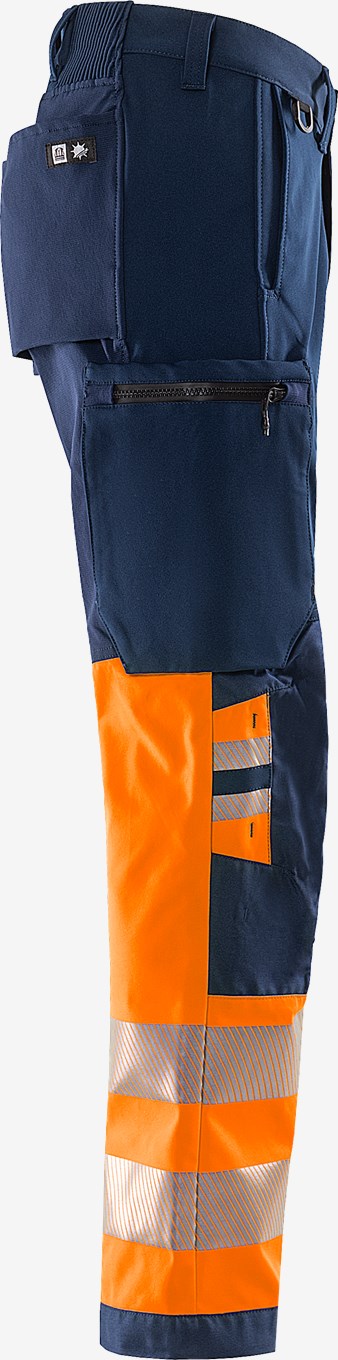 Fristads High VIS Green Stretch Housut LK 1 2647 GSTP - Image 10