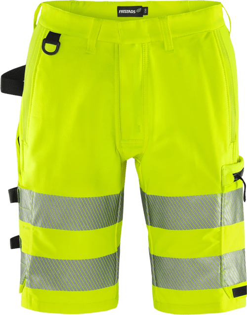 Fristads High VIS Green Stretch Shortsit LK 2 2648 GSTP