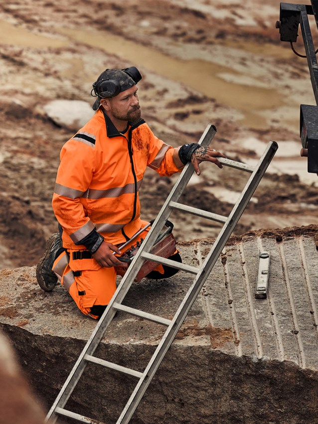 Fristads High VIS Green Stretch Takki LK 3 4647 GSTP - Image 5