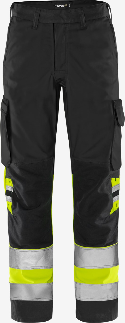 Fristads High VIS Green Housut LK 1 2668 GPLU - Image 8