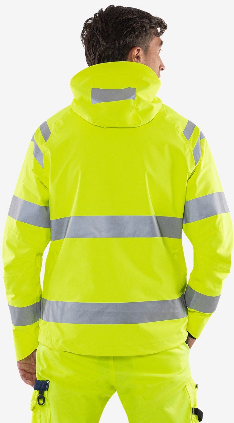 Fristads High VIS Green Stretch Kuoritakki LK 3 4680 GLPS - Image 6