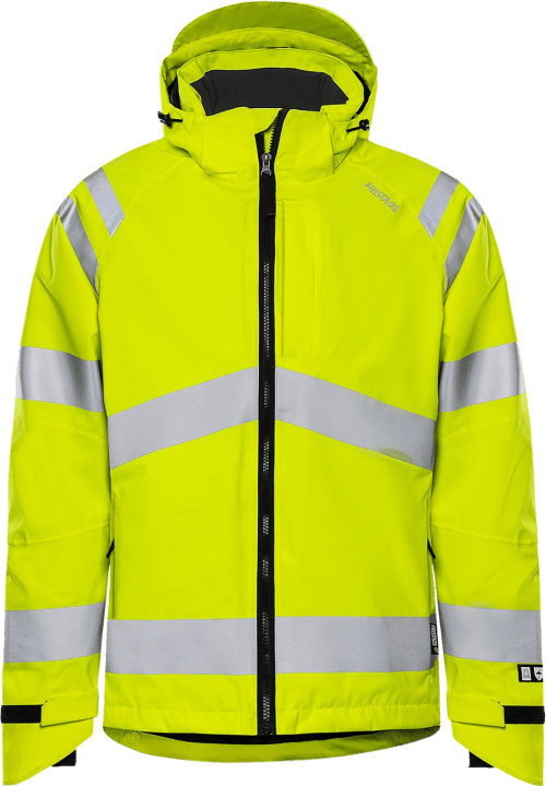Fristads High VIS Green Stretch Kuoritakki LK 3 4680 GLPS