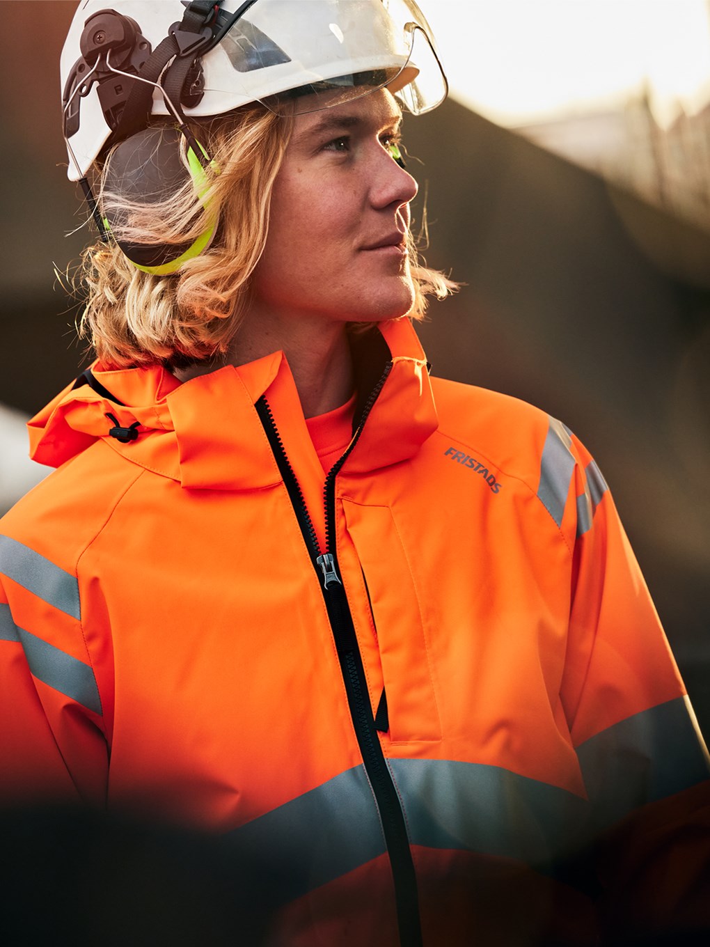 Fristads High VIS Green Stretch Kuoritakki LK 3 4680 GLPS - Image 15