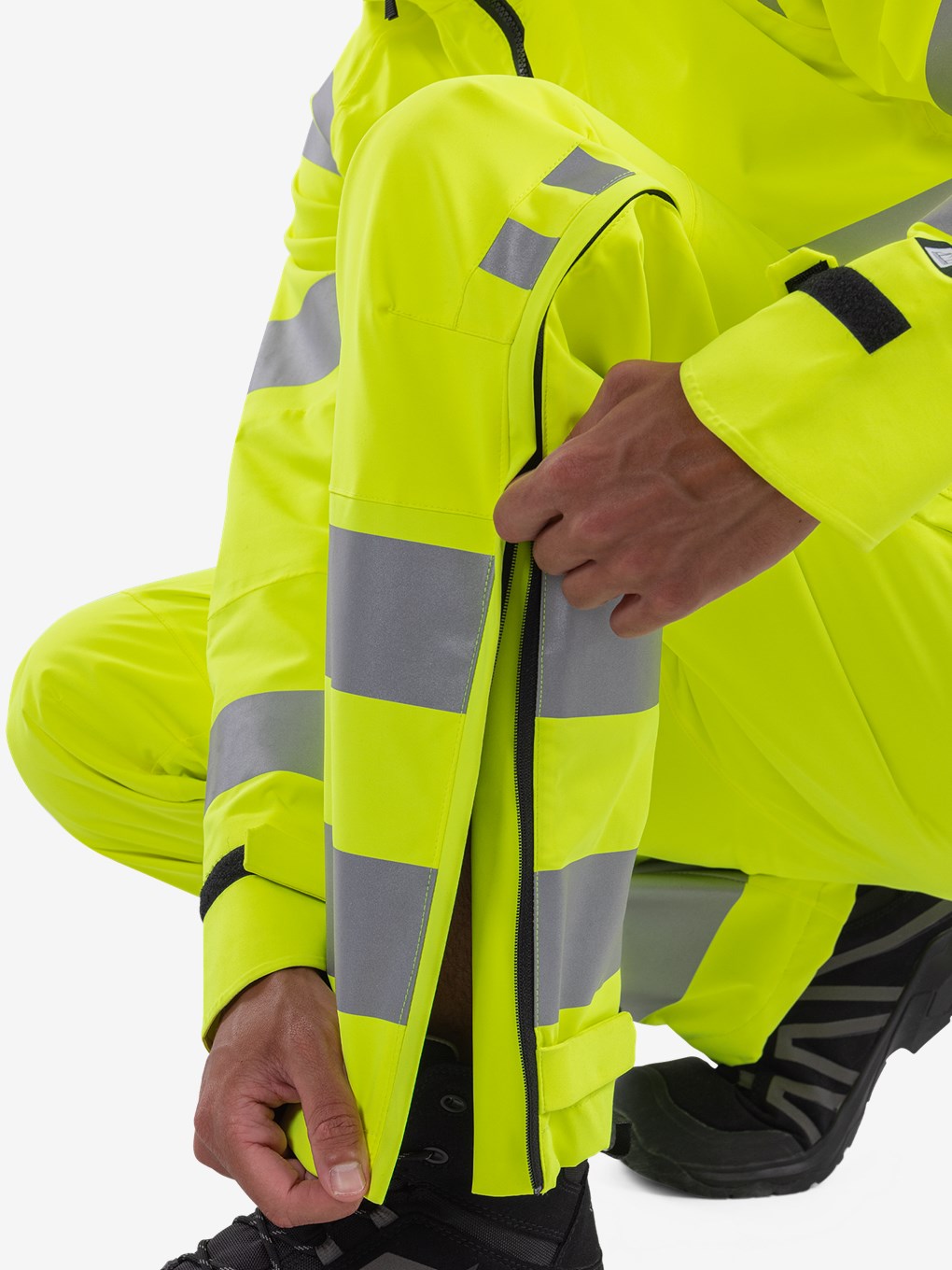 Fristads High VIS Green Stretch Kuorihousut LK 2 2680 GLPS - Image 7