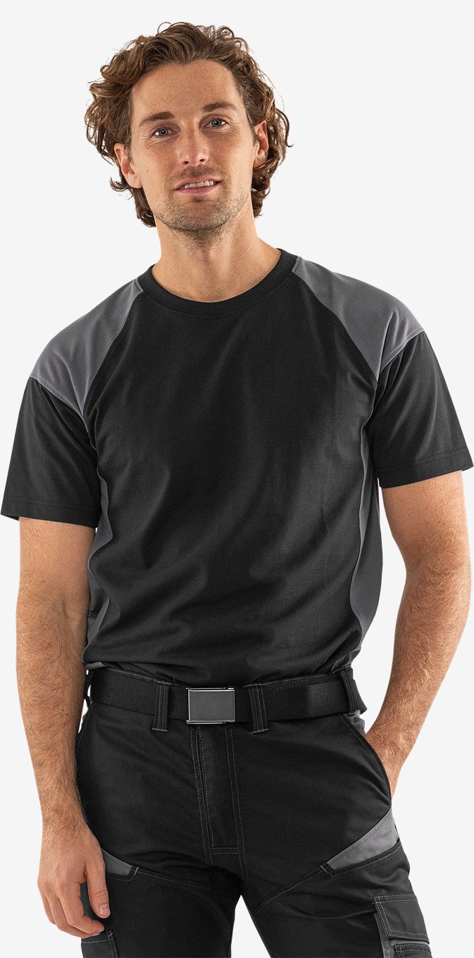 Fristads Green Heavy T-Paita 7046 GTM - Image 21