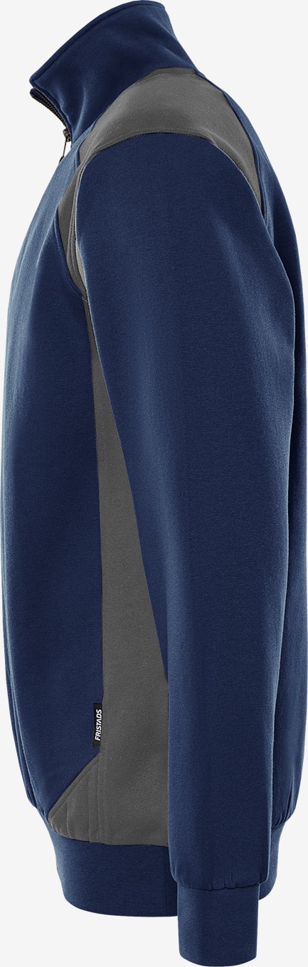 Fristads Green Half ZIP Collegepaita 7048 GSM - Image 12