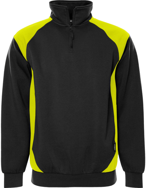 Fristads Green Half ZIP Collegepaita 7048 GSM