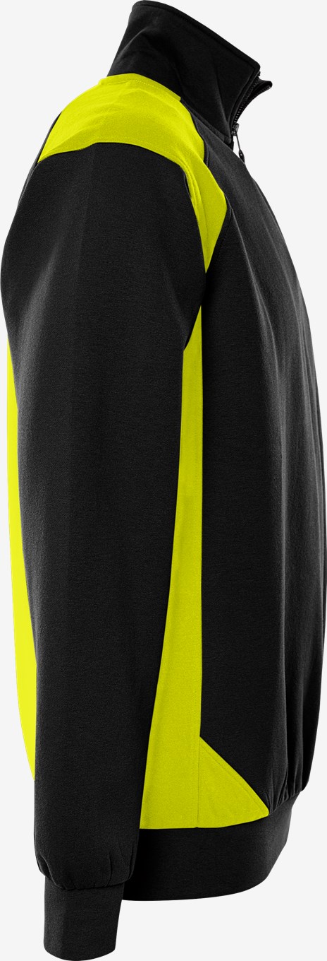 Fristads Green Half ZIP Collegepaita 7048 GSM - Image 4