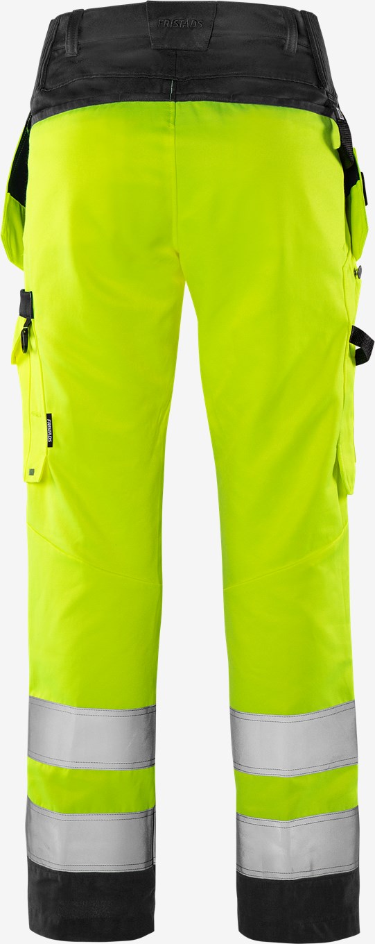 Fristads High VIS Rakentajan Housut Luokka 2 2671 GPLU Naisten - Image 7