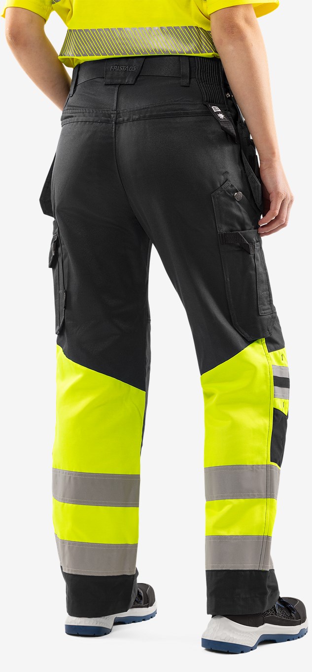 Fristads High VIS Rakentajan Housut Luokka 1 2670 GPLU Naisten - Image 10
