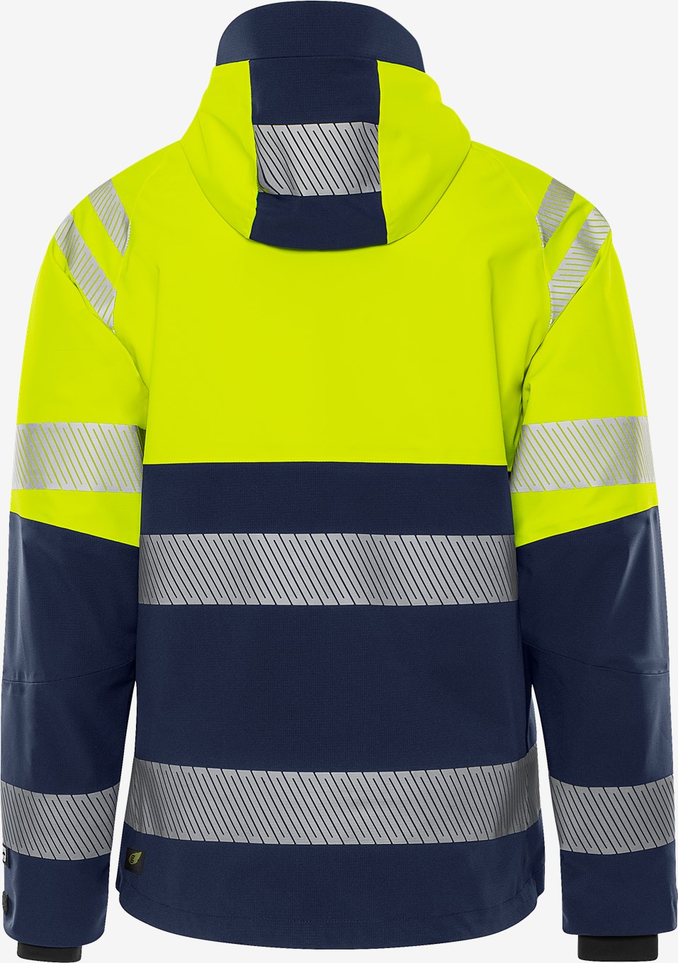 Fristads High VIS Green Stretch Kuoritakki LK 1 4690 GLS - Image 11