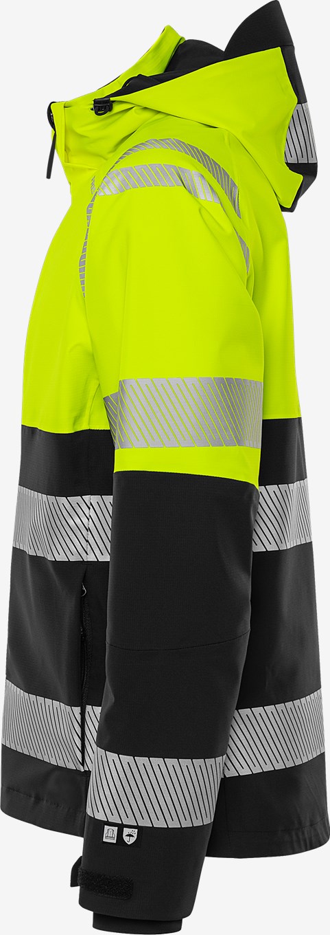 Fristads High VIS Green Stretch Kuoritakki LK 1 4690 GLS - Image 3