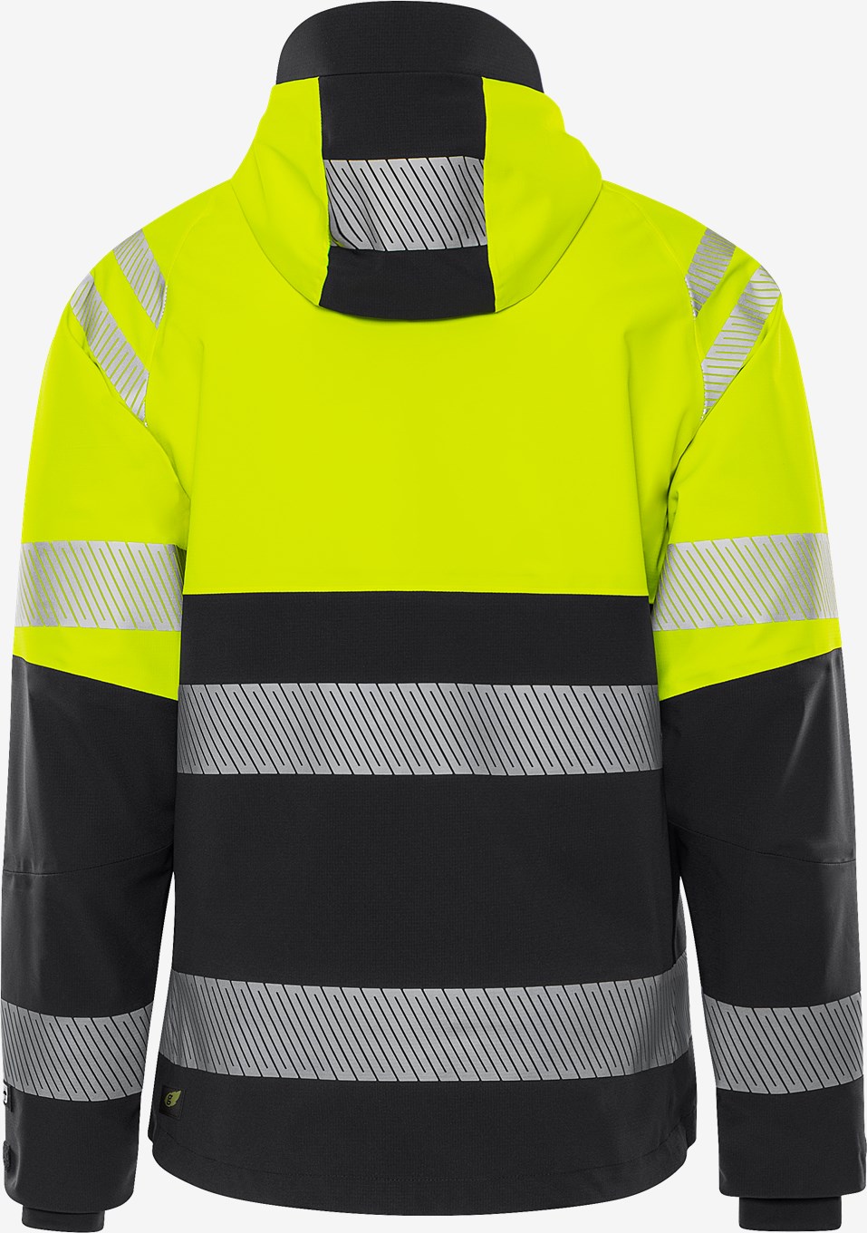 Fristads High VIS Green Stretch Kuoritakki LK 1 4690 GLS - Image 2