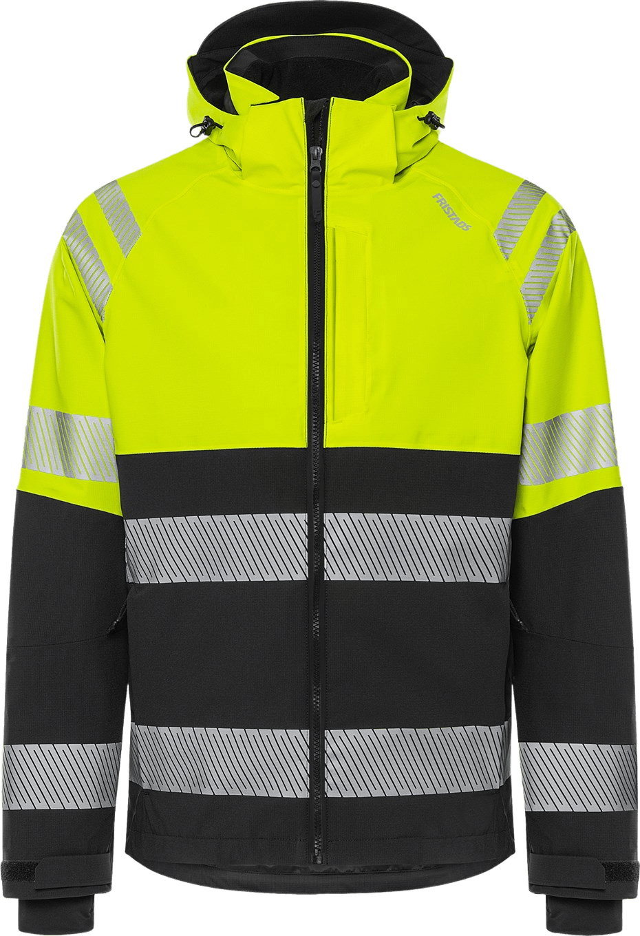 Fristads High VIS Green Stretch Kuoritakki LK 1 4690 GLS