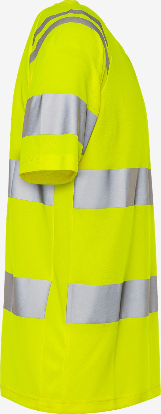 Fristads High VIS Green Tekninen T-Paita LK 3 7860 GPST - Image 4